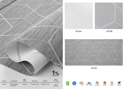 カスタム光透過ローラーシェード