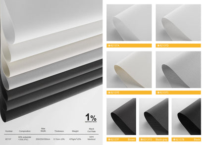 カスタム光透過ローラーシェード