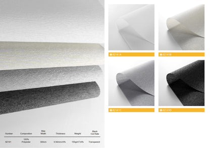 カスタム半透明ローラーシェード