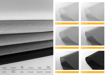 カスタム半透明ローラーシェード