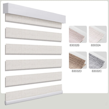 커스텀 제브라 빛 차단 블라인드