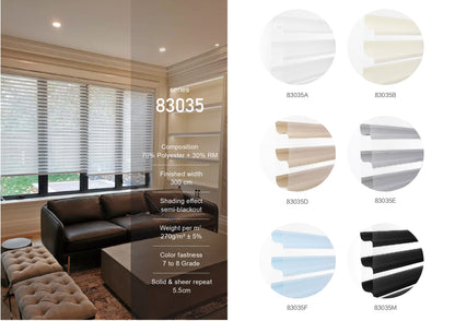 맞춤형 시스루 빛 투과 블라인드