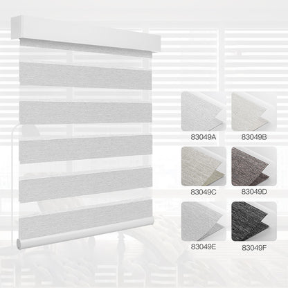 커스텀 제브라 빛 차단 블라인드