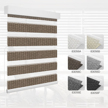 커스텀 제브라 빛 차단 블라인드