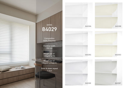 맞춤형 시스루 빛 투과 블라인드