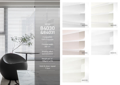 맞춤형 시스루 빛 투과 블라인드