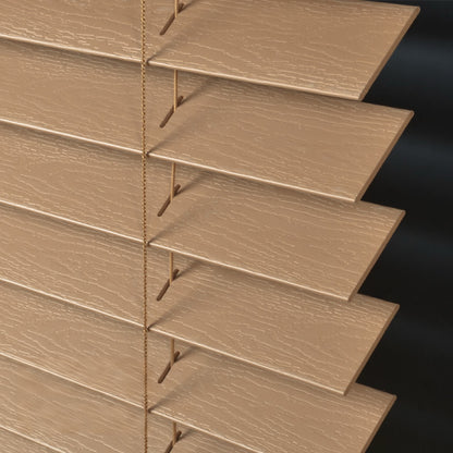 カスタムフェイクウッドブラインド