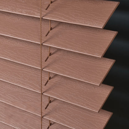 カスタムフェイクウッドブラインド