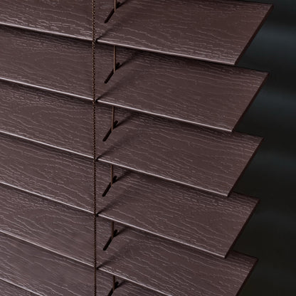 カスタムフェイクウッドブラインド