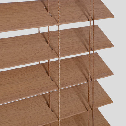 カスタムフェイクウッドブラインド