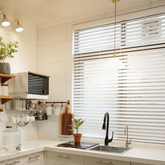 カスタムフェイクウッドブラインド